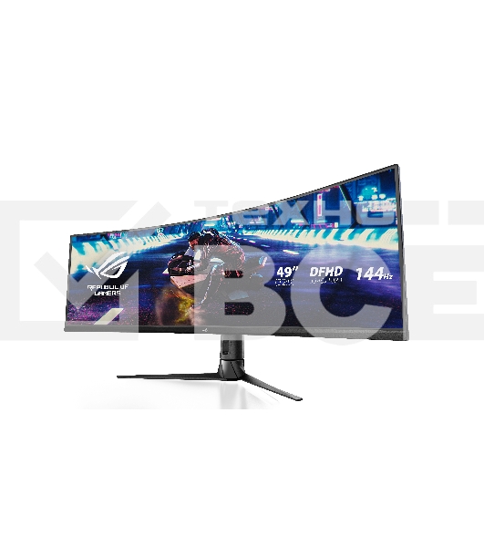 Монитор 49' ASUS ROG Strix XG49VQ VA 3840x1080, 144 Гц, 4 мс, 32:9, 450 кд/м2, 2xHDMI, 1хDP, изогнутый, черный