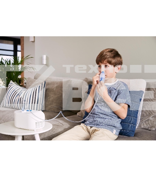 Ингалятор Omron С25 компрессорный стационарный белый/синий