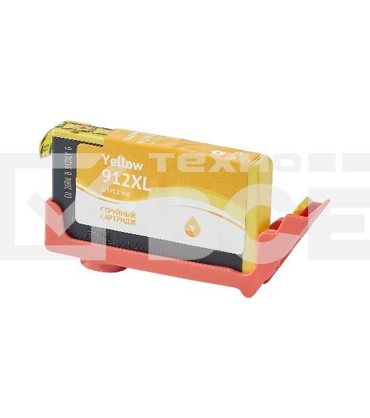 Струйный картридж Sakura 3YL83AE (№912XL Yellow) для HP, желтый, 10,5 мл., 825 к.