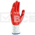 Перчатки трикотажные Сибртех полиэфирные, латексное рельефное покрытие, фото8