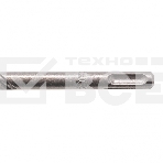 Бур по бетону, двойная спираль, Cobalt W-tip, 12x310 мм, SDS PLUS  Denzel, фото2