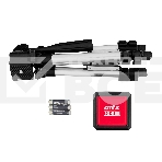 Лазерный уровень XQB GREEN Pro SET, 20 м, зеленый луч, батарейки, штатив  MTX, фото13