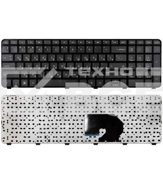 Клавиатура для ноутбука HP Pavilion DV7-6000 черная