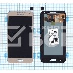Дисплей для Samsung Galaxy E5 SM-E500 OLED золотой, фото 1