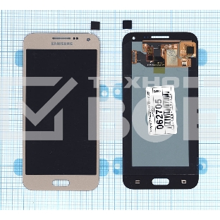 Дисплей для Samsung Galaxy E5 SM-E500 OLED золотой