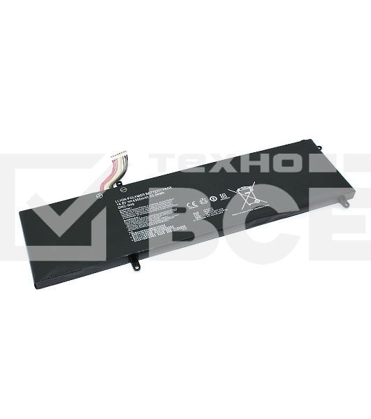 Аккумуляторная батарея для ноутбука Gigabyte P34V2 14.8V 4300mAh/63.64Wh