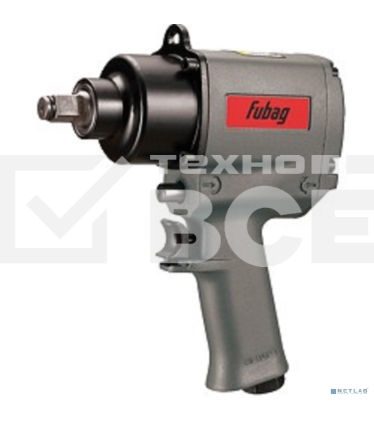 Гайковерт пневматический FUBAG IW 720100192 ударный 1/2'' 226л/м 720нм 6.3бар 1/2''