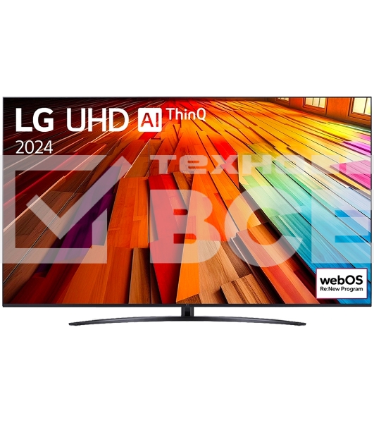 Телевизор LG 43UT81006LA черный 43