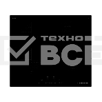 Варочная поверхность Kuppersberg ICI 604 60 см, индукция, High-Tech, inverter, прямой край, 9 уровней мощности, бустер, Stop and Go, автоматическое отключение, таймер, индикатор остаточного тепла, сенсорное/слайдерное управление, цвет черный, фото3
