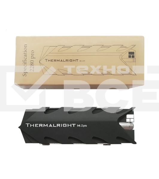 Радиатор для SSD Thermalright TR-M.2 2280 Pro алюминий Ret (TR-M.2-2280-PRO)