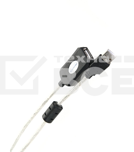 Кабель VCOM VUS7049-10M USB2.0-repeater, удлинительный активный <Am-->Af> 10м