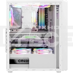 Компьютерный корпус Aerocool / Formula Mana белый без БП ATX 3x120mm 1xUSB2.0 1xUSB3.0 audio bott PSU, фото6