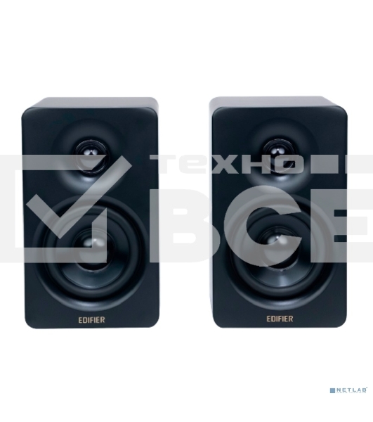 Акустическая система Edifier M60 Black {15 Вт x 2, + 18 Вт x 2, (66 Вт); 58 Гц - 40 кГц; Bluetooth V5.3, USB-C, AUX;  Сертификация Hi-Res Audio и Hi-Res Audio Wireless}