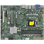 Материнская плата Supermicro MBD-X12SCA-F-B W-1200 CPU, 4 DIMM slots, Intel W480 controller for 4 SATA3 (6 Gbps) ports, RAID 0,1,5,10, 1 PCIe 3.0 x4, 2 PCIe 3.0 x16 slots, bulk, фото5