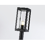 Светильник Ambrella light ST2425 BK/CL черный/прозрачный IP54 E27 max 40W 110*110*1000, фото5