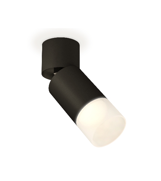 Светильник Ambrella Light XM6313083 SBK/BK/FR черный песок/черный/белый матовый MR16 GU5.3 (A2221, C6313, N6252)