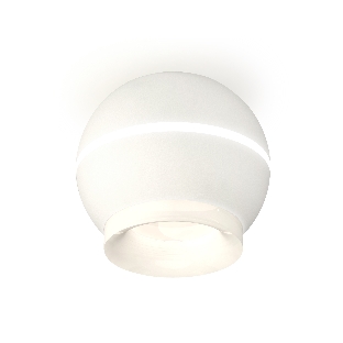 Светильник Ambrella Light XS1101041 SWH/FR белый песок/белый матовый MR16 GU5.3 LED 3W 4200K (C1101, N7165)