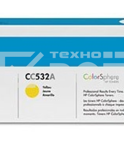 Картридж лазерный HP CC532A желтый для LJ CP2025/CM2320 2800стр.