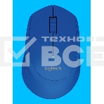 Мышь беспроводная Logitech M280 синий, 1000 dpi, радиоканал, USB, кнопки - 3, фото5
