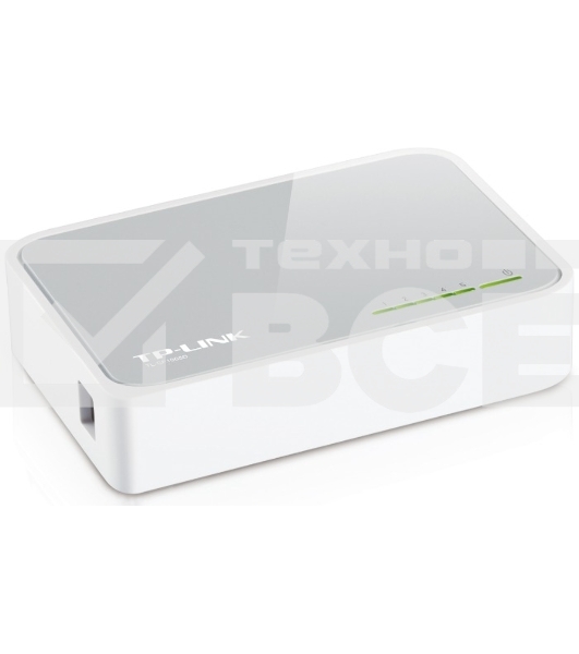 Коммутатор TP-Link SOHO TL-SF1005D Коммутатор 5-port 10/100M mini Desktop Switch, 5 10/100M RJ45 ports, Plastic case