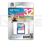 Флеш карта SDHC 32Gb Class10 Silicon Power SP032GBSDH010V10 w/o adapter, фото 1