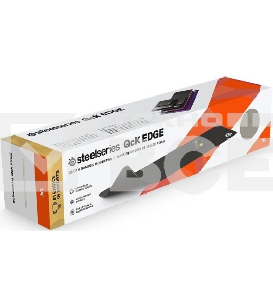 Коврик для мыши Steelseries QcK Edge XL черный