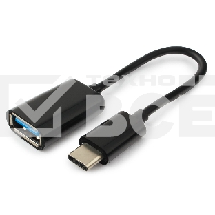 Переходник Cablexpert Переходник USB OTG, USB Type-C/USB 2.0F, пакет (A-OTG-CMAF2-01)