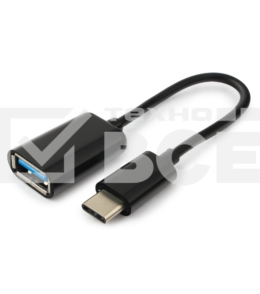 Переходник Cablexpert Переходник USB OTG, USB Type-C/USB 2.0F, пакет (A-OTG-CMAF2-01)