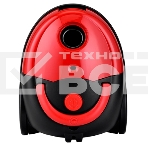 Пылесос Centek CT-2518 Red красный/черный, 350/1800 Вт, уборка сухая, пылесборник мешок, 1.5 л, фото 1