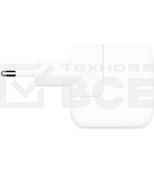 Сетевое зарядное устройство Apple 12W, 2400mA USB Power Adapter (only) rep. MD836ZM/A