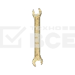 Ключ гаечный рожковый Rexant 8х9 мм, желтый цинк, фото3