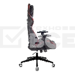 Кресло игровое Бюрократ VIKING 4 AERO RUS белый/синий/красный/черный, искусст. кожа/ткань, две подушки, фото64