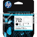 Картридж струйный HP 712 3ED71A черный (80мл) для HP DJ Т230/630, фото 1