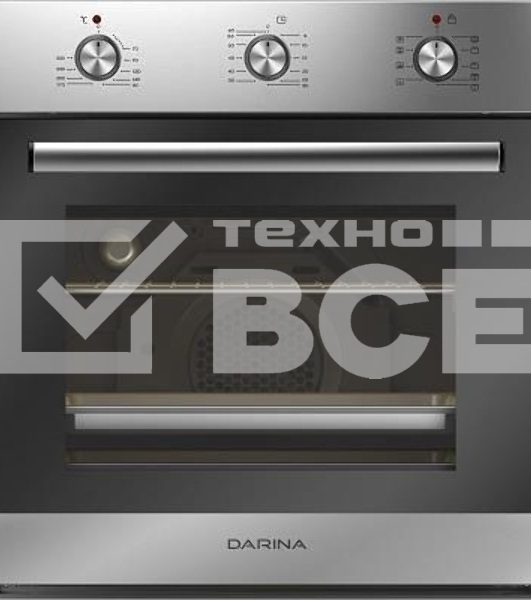 Встраиваемая электрическая духовка Darina 1U5 BDE 112 707 X3 серебристый
