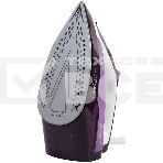 Утюг Galaxy Line GL 6124, фиолетовый с белым, паровой, 2500 Вт, постоянный пар 50 г/мин, паровой удар 230 г/мин, функции: самоочистка, антикапля, антинакипь, функция увлажнения, вертикальное отпаривание, защита от перегрева, индикатор нагрева, керамическо, фото7