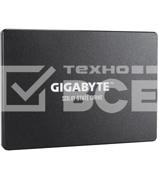 Накопитель SSD Gigabyte, 256Gb, 2.5', SATA III, R/W 520/500