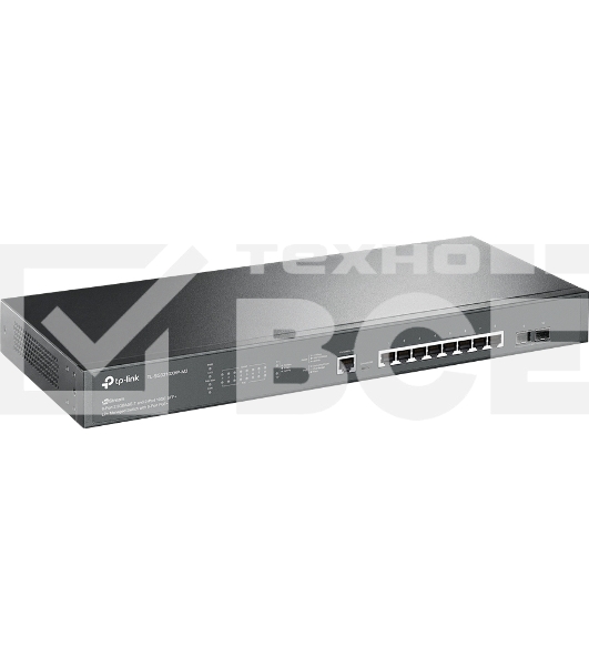 Коммутатор TP-Link Jetstream 8-port 2.5G multi-giga L2+ managed PoE switch with 2 10G uplink ports, 8 100/1000/2.5G RJ-45 ports, 2 1G/10G SFP+ slots,1 RJ-45 + 1 Micro-USB console ports, 8 802.3af/at PoE+ ports, 240W PoE budget, abundant L2/L2+ features, 1