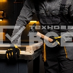 Молоток слесарный Denzel 1000 г, кованый квадратный боек, буковая рукоятка, фото2