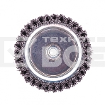 Щетка Matrix для УШМ Heavy Duty, 125 мм, М14, Чашка, крученая проволока 0,5 мм, фото2