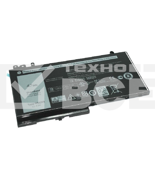 Аккумуляторная батарея для ноутбука Dell Latitude 12 E5270 11.4V 47Wh NGGX5