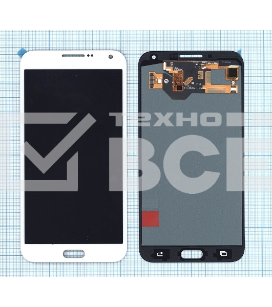 Дисплей для Samsung Galaxy E7 SM-E700 OLED белый