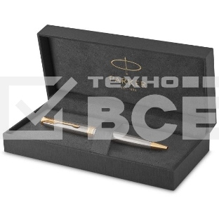 Ручка шариковая Parker Sonnet Core K527 (CW1931507) Stainless Steel GT M черн. черн. подар.кор.
