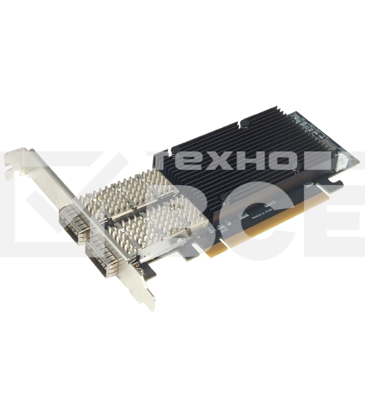 Сетевая карта 100G Dual Port QSFP28 PCIe Ethernet Adapter with Intel E810-CAM2 Chipset