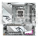 Материнская плата Gigabyte B850M AORUS ELITE WIFI6E ICE, AM5, AMD B850, 4xDDR5, 4xSATA, 2xM.2, 1xPCIe 5.0 x16, 1xPCIe 3.0 x4, 1xDP, 1xHDMI, 1x2.5Gb LAN, Wi-Fi 6E, Bluetooth 5.3, 2xUSB-A 10Gbps (Gen2), 5xUSB-A 5Gbps, 4xUSB-A 2.0, 1xUSB-C 10Gbps (Gen2), 2x3, фото2