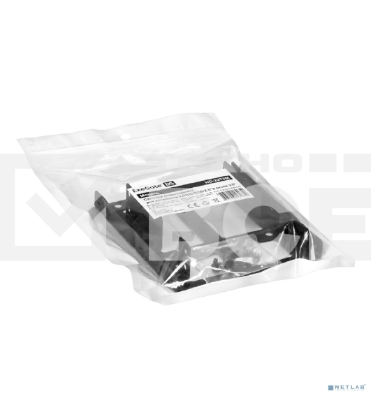 Салазки (переходник) ExeGate EX292544RUS HD-22T3M металлические для установки 2xHDD/SSD 2.5