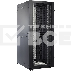 Шкаф серверный ПРОФ напольный 42U (800x1000) дверь перфор. 2 шт., черный, в сборе (ШТК-СП-42.8.10-44АА-9005), фото6