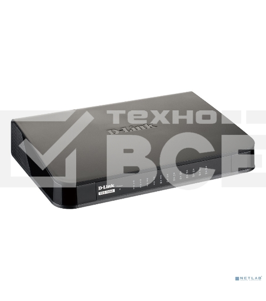 Коммутатор неуправляемый D-Link DES-1024A/E3A с 24 портами 10/100Base-TX