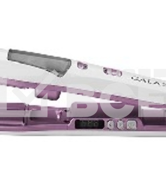 Щипцы для волос Galaxy Line GL 4516, фиолетовый, 45 Вт, максимальная температура 200°С, система ультразвукового распыления воды, съемный резервуар для воды, нагр. элемент с защитой от перегрева, пластины с керам. покрытием, ЖК-дисплей с индикацией темпера