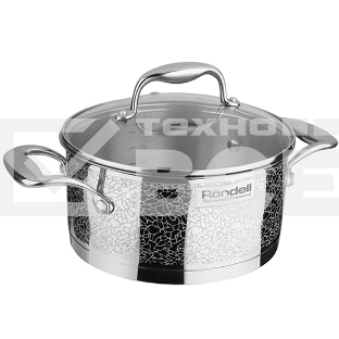 Кастрюля RONDELL RDS-343 Vintage 3,0л RONDELL RDS-343 с/кр. 3,0 л. Vintage. Диаметр: 20 см. Объем: 3.0 л. Высококачественная пищевая сталь 18/10. Толщина стенок 0.7 мм. Тройное вштампованное, а затем вплавленное дно 6.4 мм. Жидкостекольная внешняя деколь.