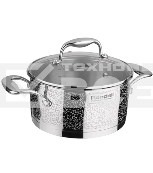 Кастрюля RONDELL RDS-343 Vintage 3,0л RONDELL RDS-343 с/кр. 3,0 л. Vintage. Диаметр: 20 см. Объем: 3.0 л. Высококачественная пищевая сталь 18/10. Толщина стенок 0.7 мм. Тройное вштампованное, а затем вплавленное дно 6.4 мм. Жидкостекольная внешняя деколь.
